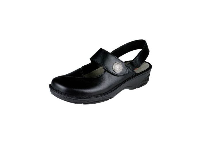 Berkemann Slides & slippers Helene G-I Zwart 03461-906  Black