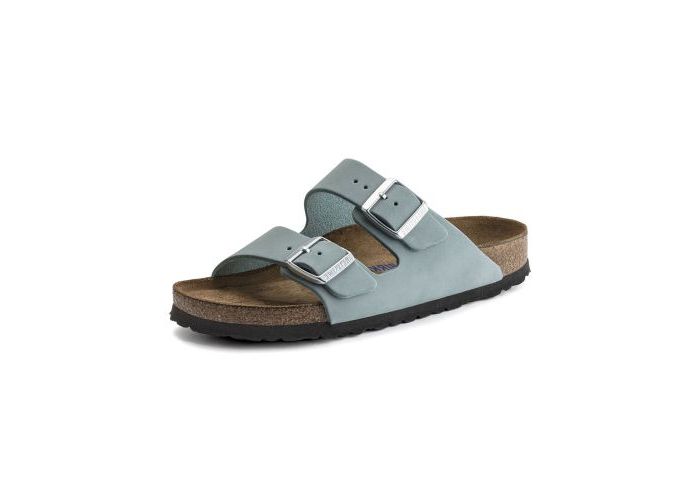 Birkenstock Slides & slippers Arizona 1021446 Narrow SF Faded Aqua Blue
