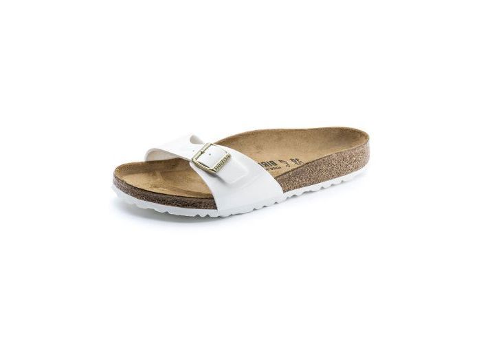 Birkenstock Slides & slippers Madrid BS 1005310  Narrow Patent White White