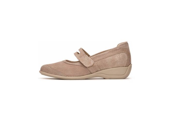 Xsensible 9571 Ballet flats with straps Taupe
