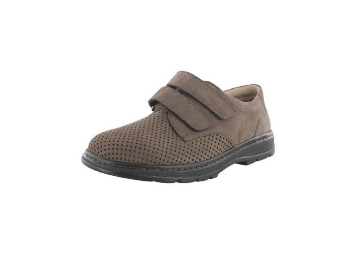 Solidus Shoes with velcro Therapo N Vulcano Taupe