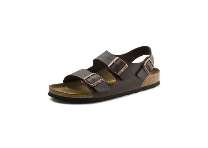 Birkenstock Sandals Milano 0034701 Regular BF Dark Brown Brown