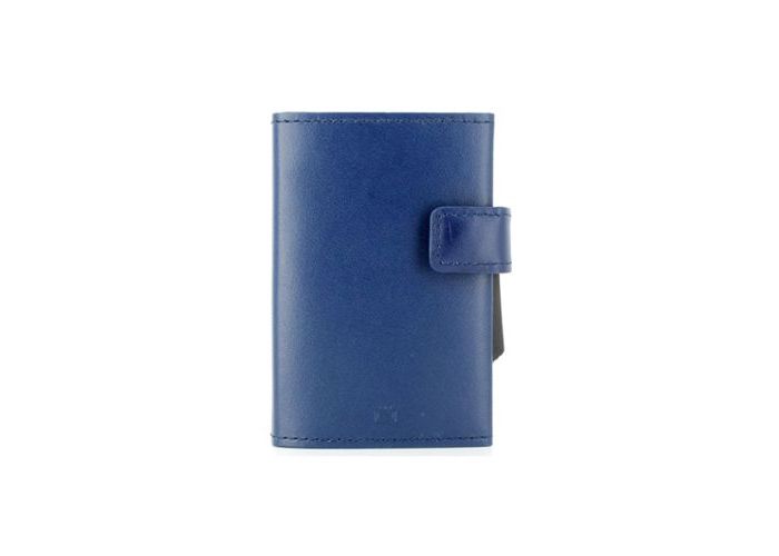 Ögon  Ögon Designs Cascade Wallet Zipper Snap Navy Blue Blue