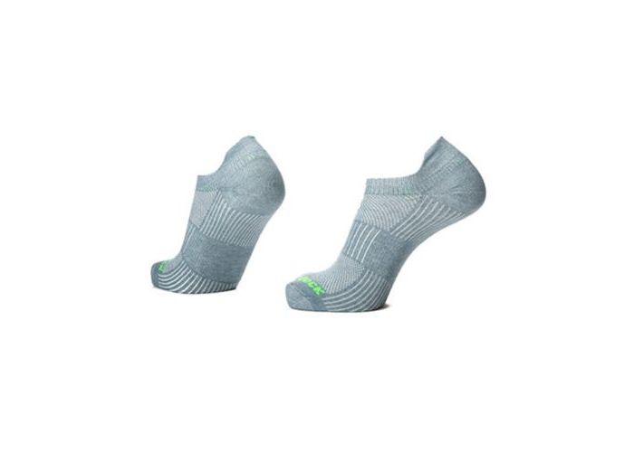 Wrightsock  W803 Coolmesh II Low Tab Steel Grey  Grijs