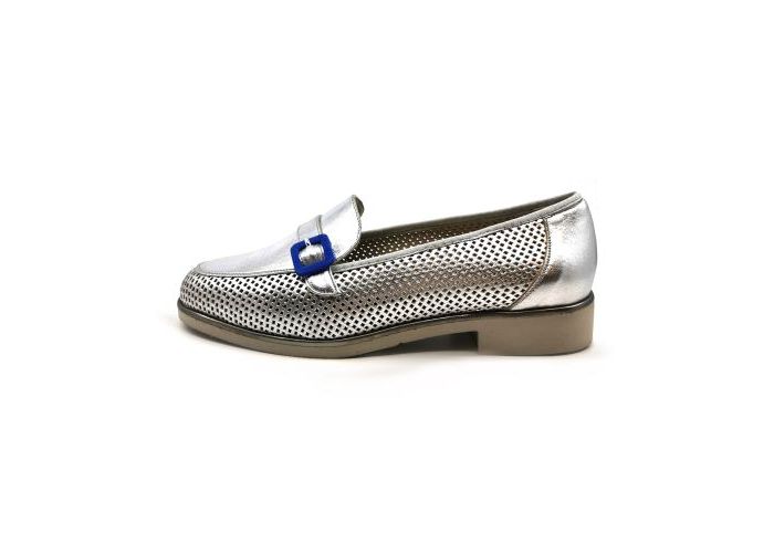 Agama Loafers & slip-ons 4893 25 Oxfor CAMOSCIO4 36 Argento Silver