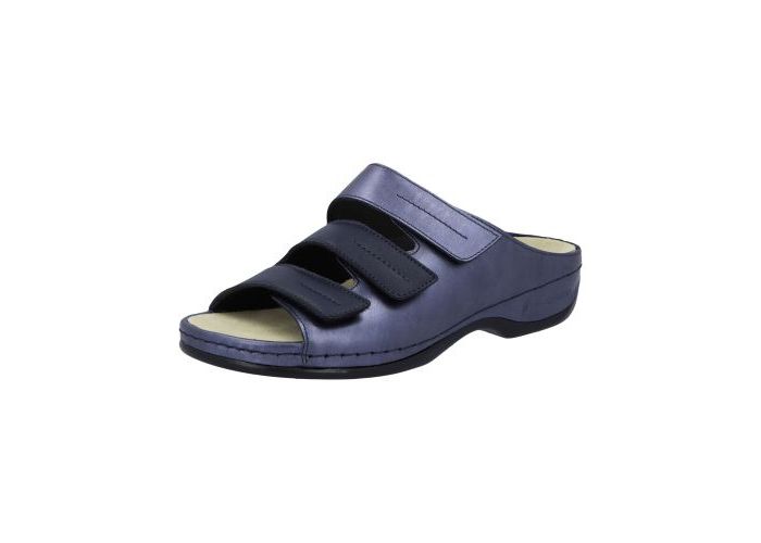 Berkemann Slides & slippers Andrea E-H 01013-371 Blauw Perlato Blue