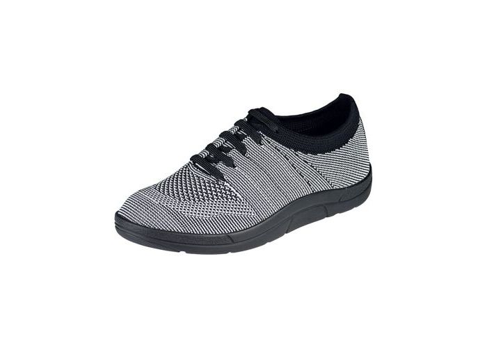 Berkemann Sneakers & baskets Allegra 05450 997 Zwart/wit knit Zwart