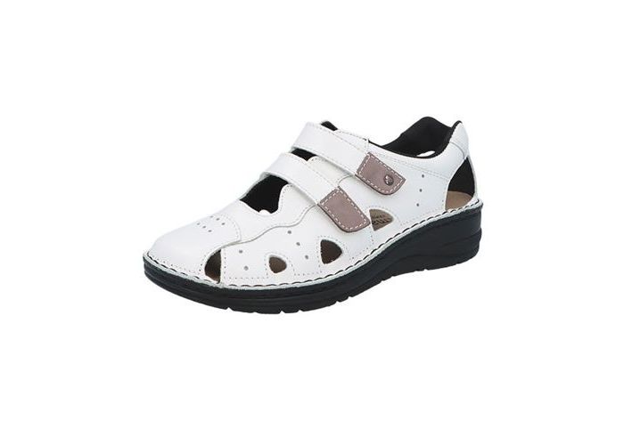 Berkemann Shoes with velcro Larena H 03100-101 Wit White