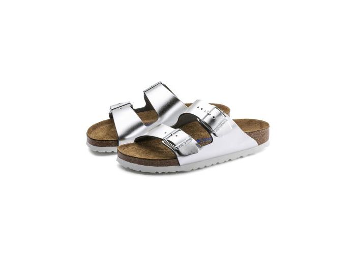 Birkenstock 6703 Mules Argent