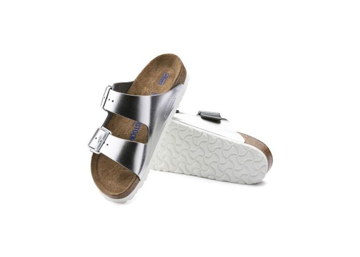 Birkenstock 6703 Instekers Zilver