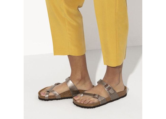 Birkenstock 9148 Teenslippers Taupe