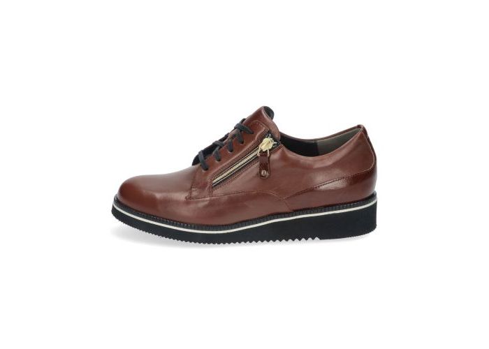 Durea 10439 Veterschoenen Cognac