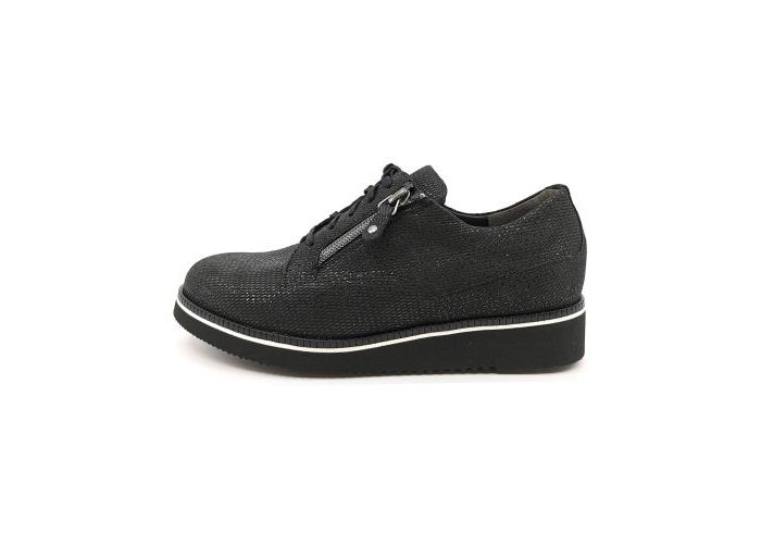 Durea Lace-up shoes Sabina K 6265-478-9826 Zwart Black