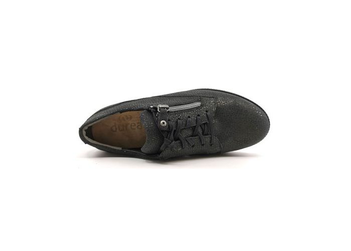 Durea 9719 Lace-up shoes Black