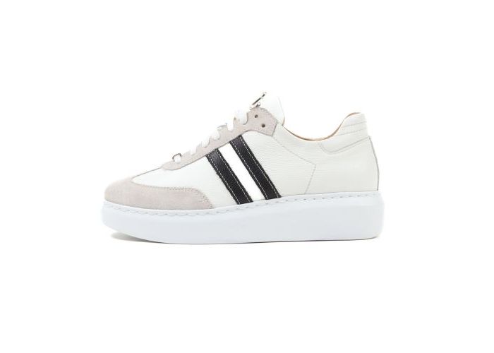 Footnotes Sneakers Caro H 21.002-1020 OffWhite/Black Wit