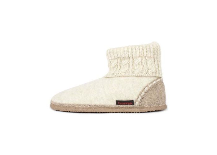 Giesswein Pantoffels Freiburg 68-10-49161-204 Lam Gemengd Ecru