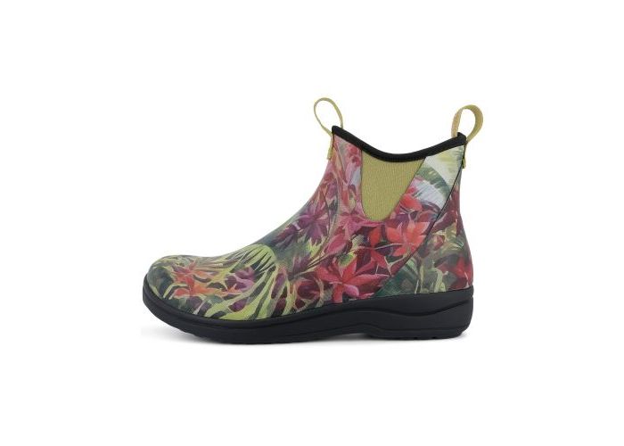 Green Comfort Rubberlaarzen Rain Rubberboot H 741001-Q63 Hibiscus Multicolor