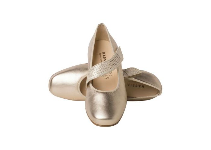 Hassia 11204 Pump met bandje Brons