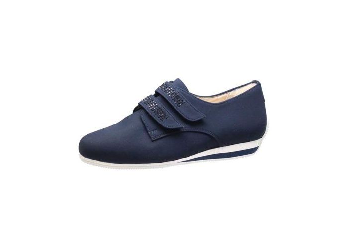 Hassia Shoes with velcro 301444 3000 Sanremo H Blauw Blue