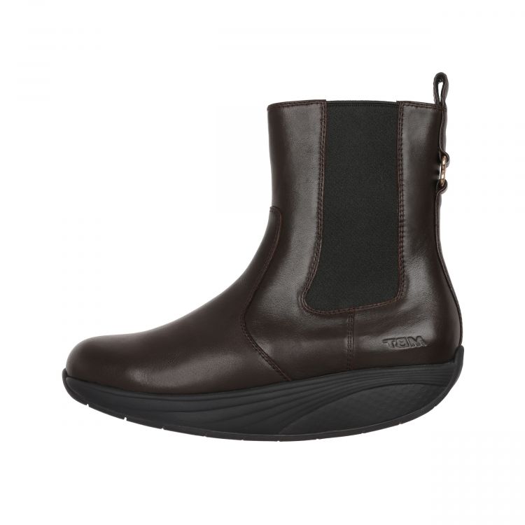 Mbt Enkellaarsjes Chelsea Boot III W 703796-23N Dark Brown Bruin