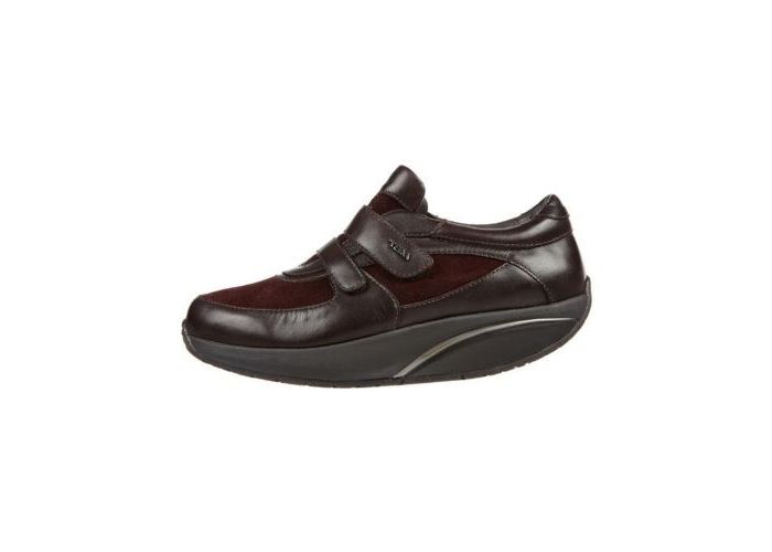Mbt Shoes with velcro Pata 6S Strap W700826-03 Black Coffee Brown
