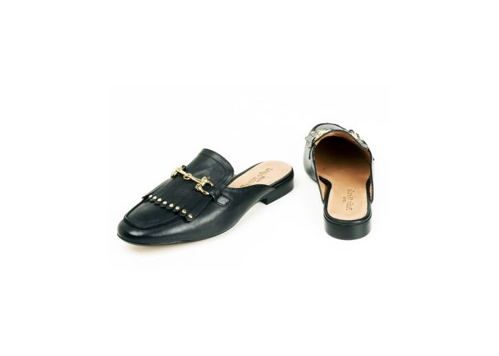 Pedro Miralles Slides & slippers 19512 Buttero Zwart Black