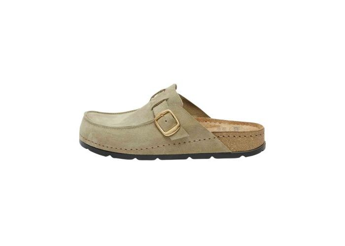 Scholl Instekers Bora Moccasin F31715-1043 Olijf Groen