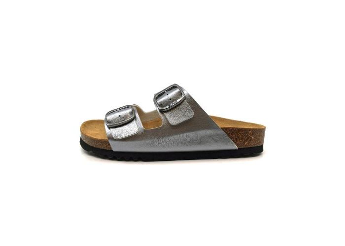 Scholl Slides & slippers Josephine F 32166-2308 Dark Silver Silver