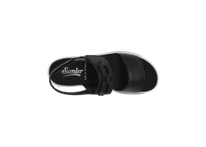 Semler 10183 Sandalen Zwart