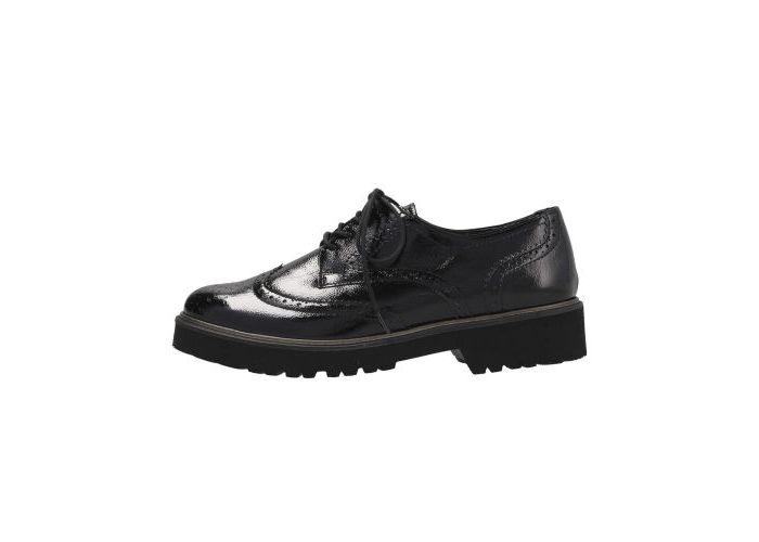 Semler 10420 Chaussures à lacets Noir