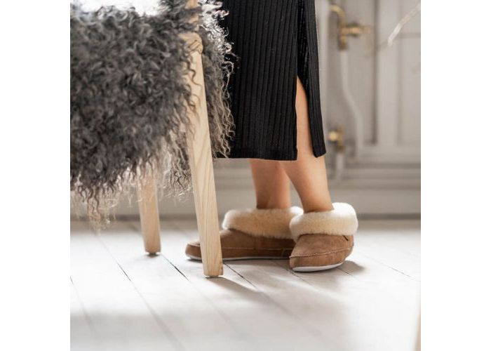 Shepherd Of Sweden 6024 Pantoffels Bruin