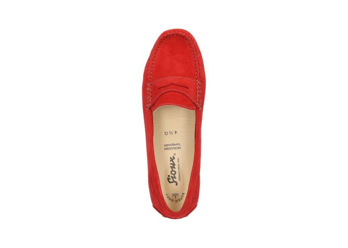 Sioux 10214 Moccasins & loafers Rood