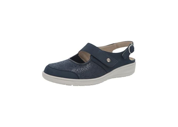 Solidus 11276 Bandschoenen Blauw