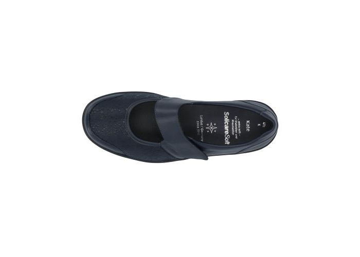 Solidus 9707 Ballet flats with straps Blue