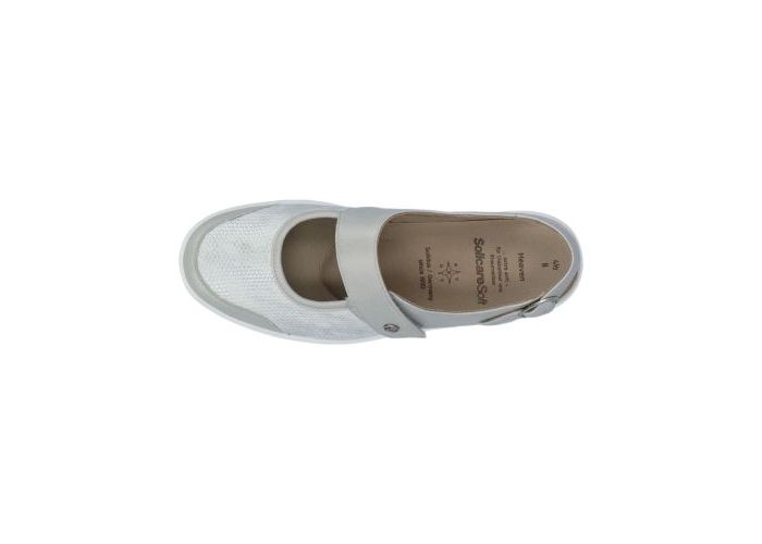 Solidus 8893 Ballet flats with straps Grey