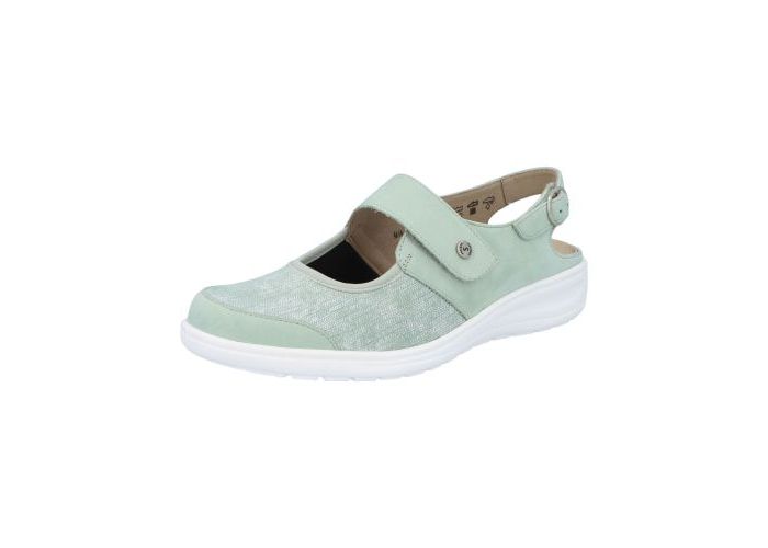 Solidus Ballet flats with straps Heaven H 27500-70280 Jade Green