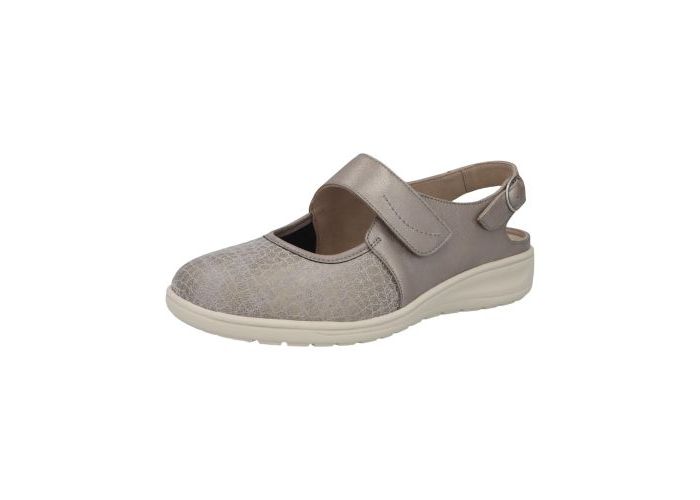 Solidus Ballet flats with straps Kate K 29516-40208 Crash/Efeso Marmo Taupe