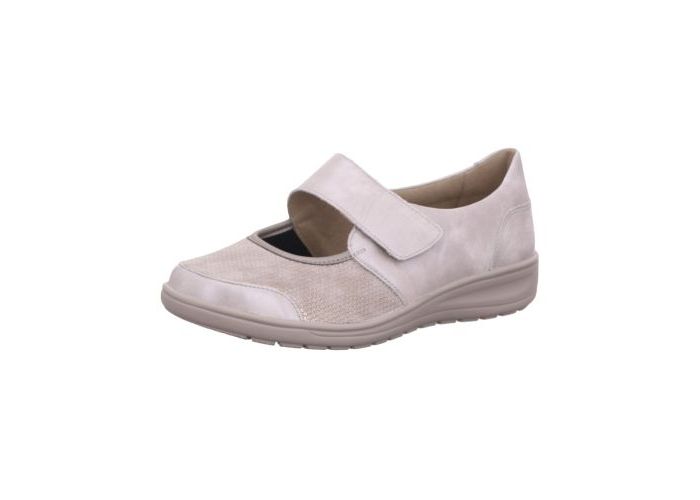 Solidus Ballet flats with straps Kate K 29503-20728 Sasso/Grey Silver