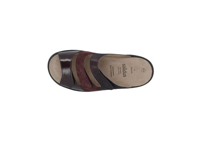 Solidus 9795 Slides & slippers Burgundy