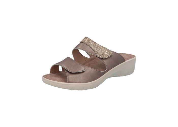 Solidus Slides & slippers Gina G 24009-40448 Marmo/Taupe Taupe