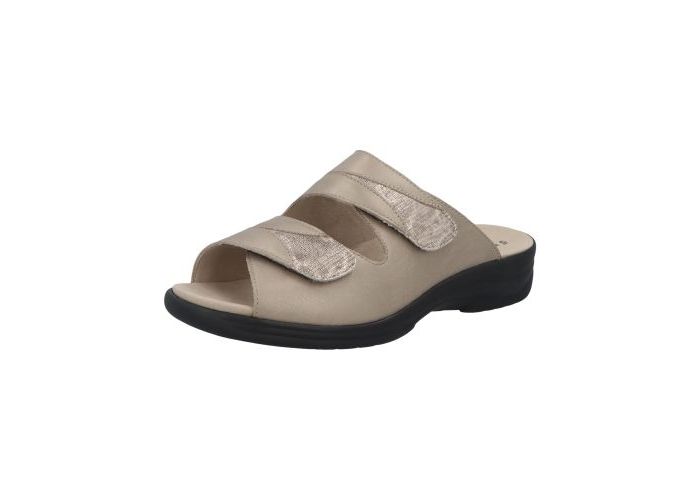 Solidus Slides & slippers Moni M 74022-40553 Metal Fango Taupe