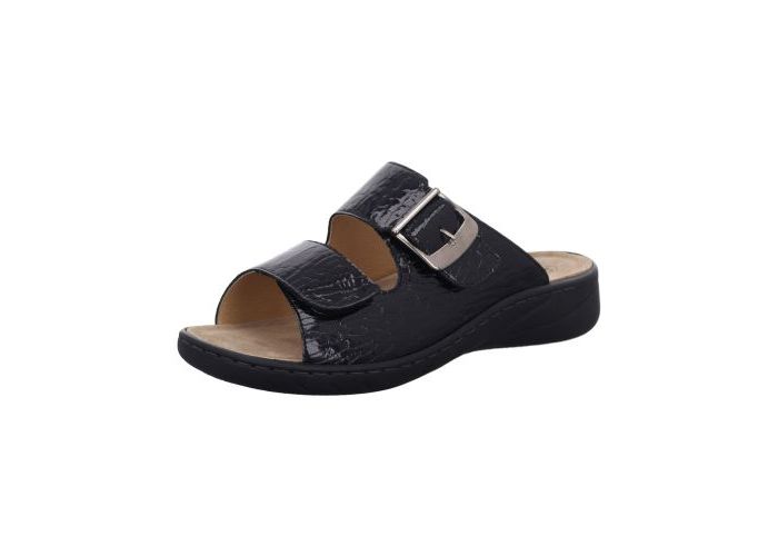 Solidus Slides & slippers Wellness Spezial G 20187-00691 Zwart  Black