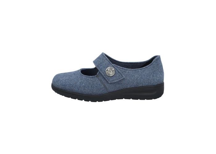 Solidus Pantoffels Kate K 29066-80757 Sky Blauw