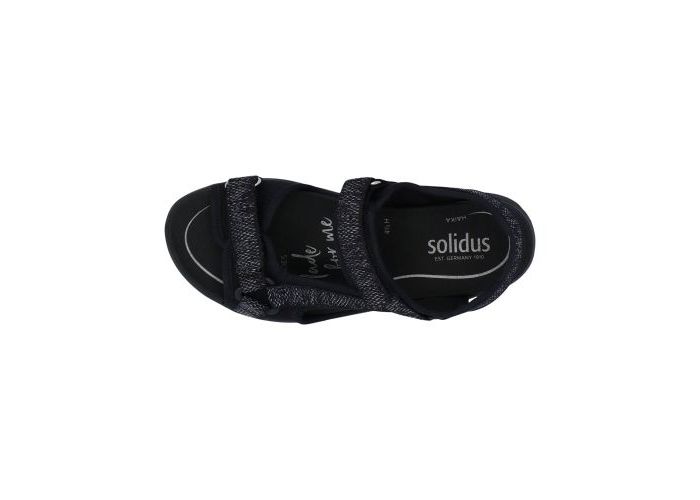 Solidus 9088 Sandalen Zwart