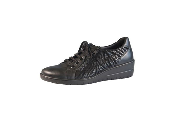 Solidus Sneakers & baskets Helia H Zwart 25021-01002 Zwart