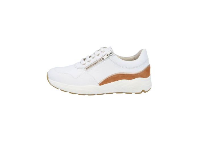 Solidus Sneakers Kea K 66007-90357 Wit/Cognac Wit