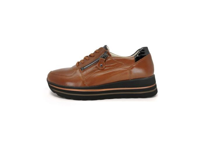 WaldlÄufer Sneakers & baskets Lana H 758008-300-838 Tabak/Zwart Cognac