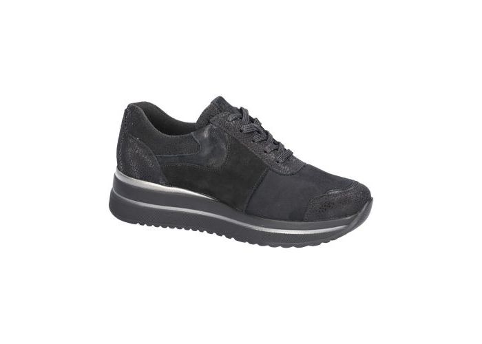 WaldlÄufer 11446 Sneakers Zwart