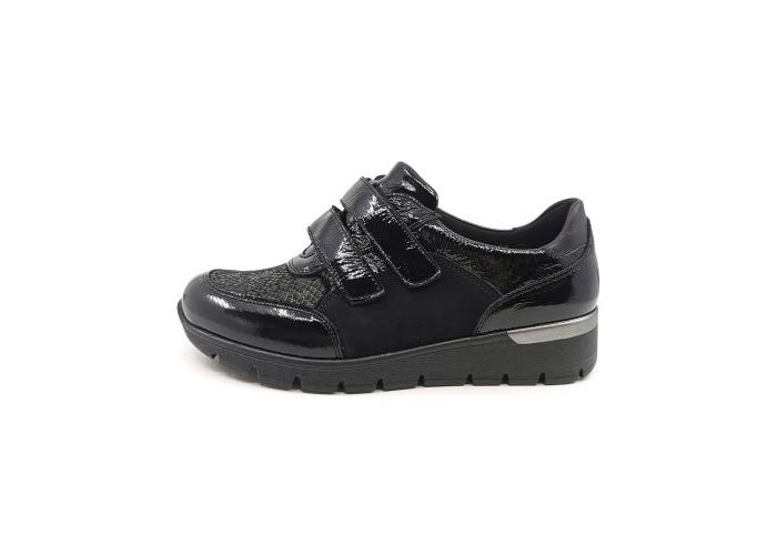 WaldlÄufer Chaussures à scratch Ramona K Zwart 626K31-400-001 Zwart Noir