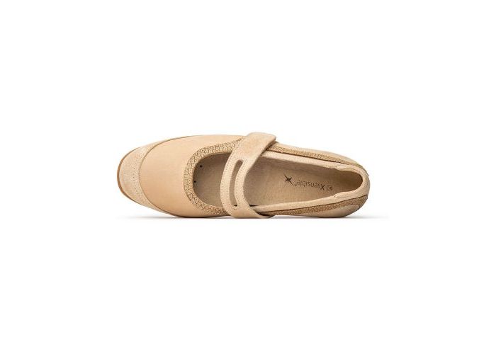 Xsensible 8979 Ballet flats with straps Beige